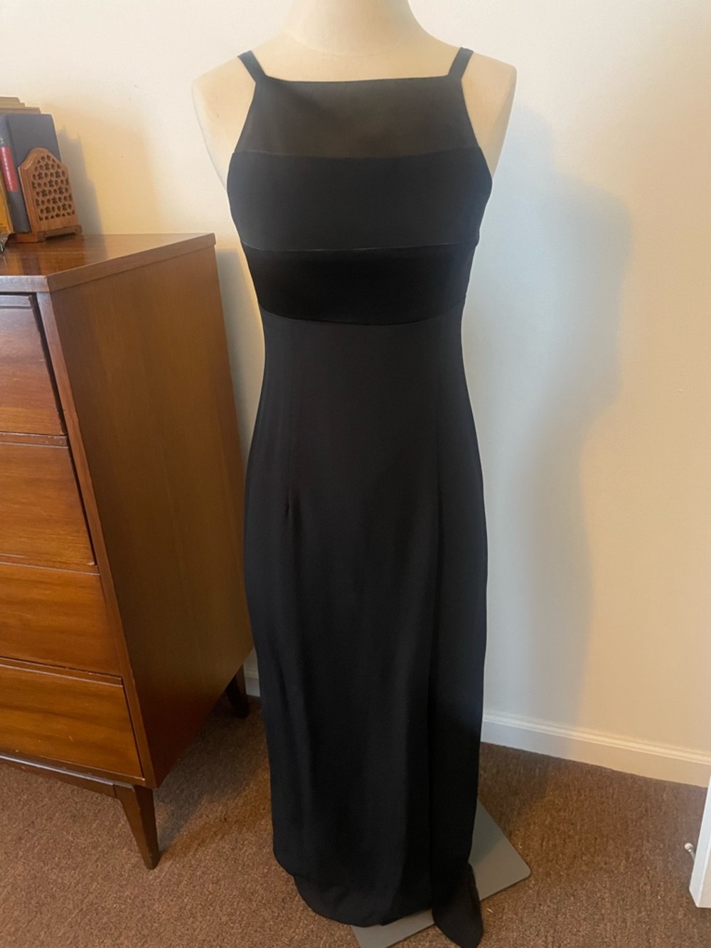Vintage Black Gown
